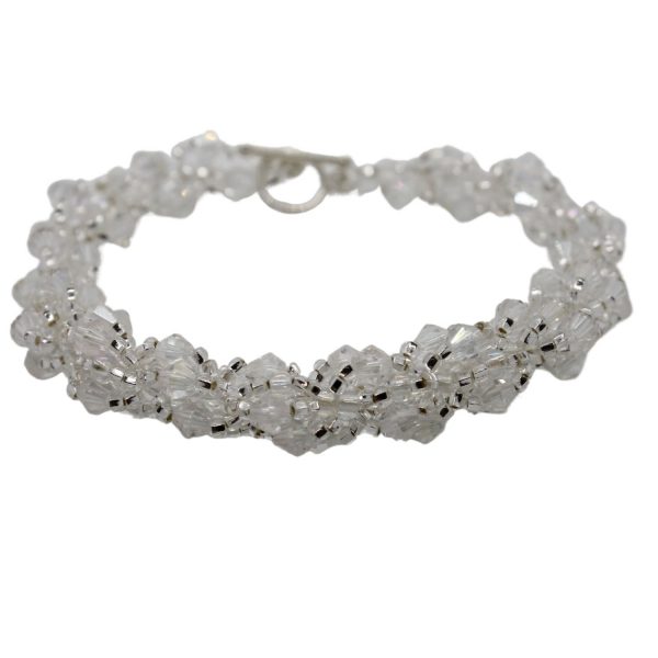 Clear Spiral Bracelet Kit - Riverside Beads