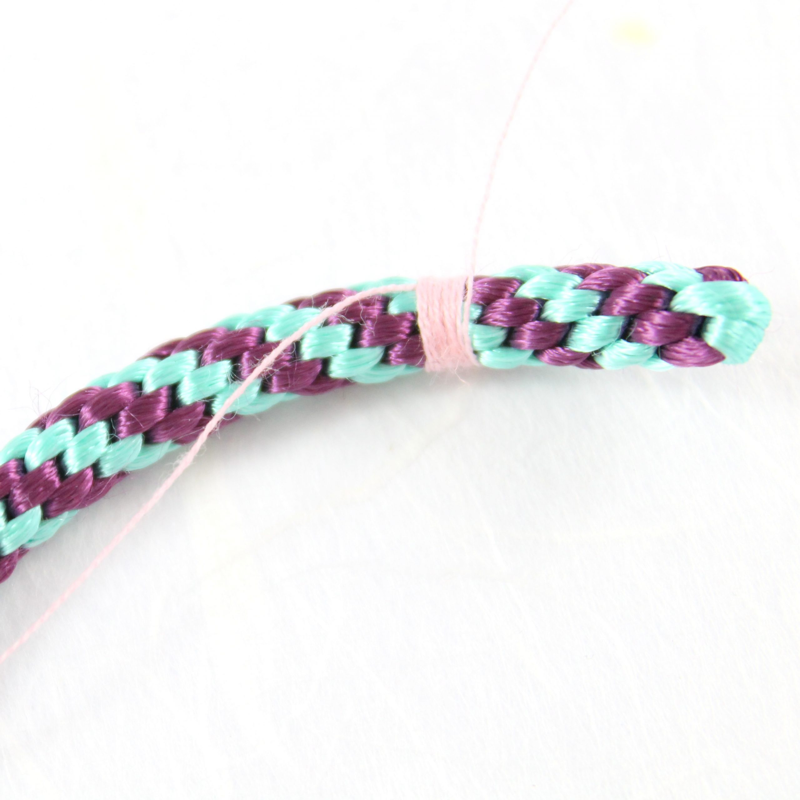 Adding End Caps to Kumihimo Braids Riverside Beads