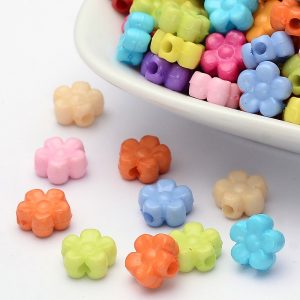 Mixed Acrylic Flowers - Riverside Beads