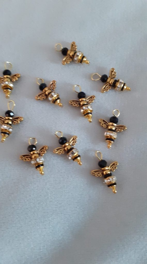 Beaded Bee Earring KitKitsBeaded Character KitsRiverside Beads