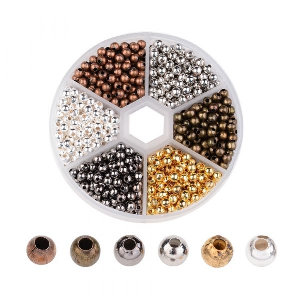 4mm Mixed Spacer Bead Collection - Riverside Beads
