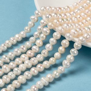 7mm Freshwater Potato Pearls - Riverside Beads