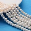 6mm Freshwater Potato Pearls - Riverside Beads