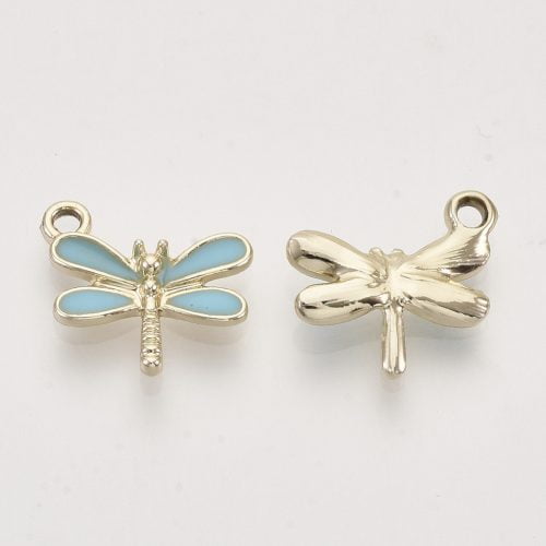 Enamel Dragonfly Charms - Riverside Beads