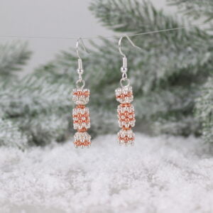 Rose Gold Beaded Cracker Kit - Riverside Beads