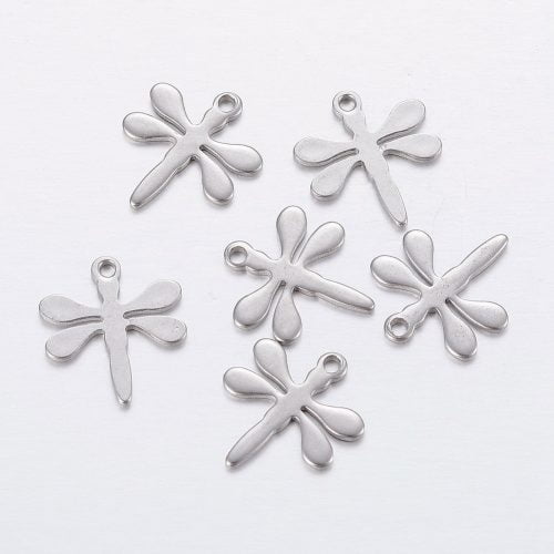 Silver Dragonfly Charms - Riverside Beads