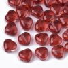 Glass Heart Beads - Red - Beads - Riverside Beads