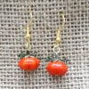 Pumpkin Earrings - Halloween Jewellery - Riverside Beads