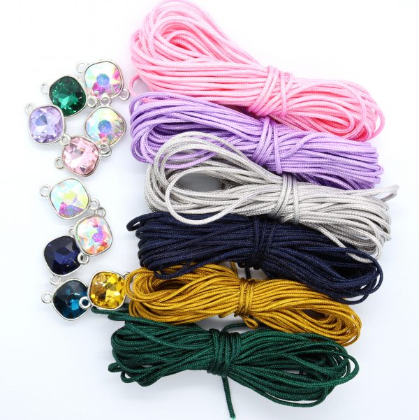 Macramé Cord Charm Collection - Riverside Beads
