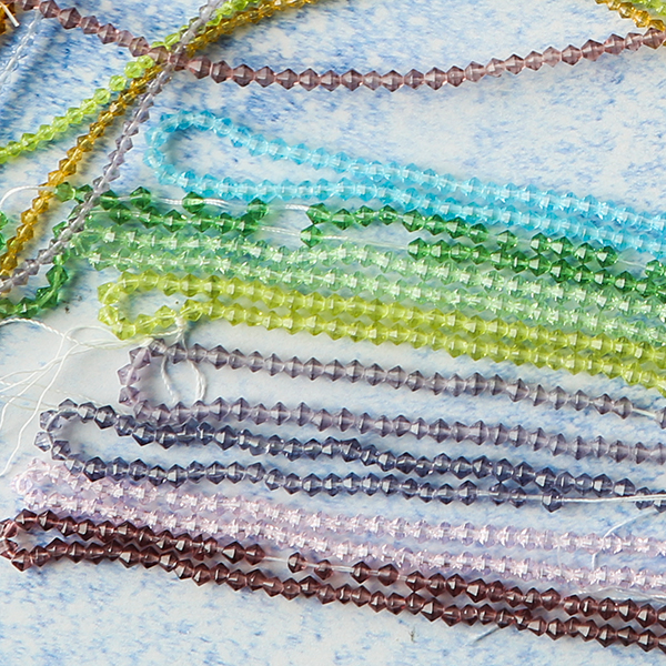 Assorted Crystal Bicone Bundle - Riverside Beads