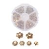 Gold Flower Bead Cap Collection - Riverside Beads