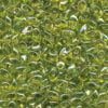Long Magatamas Transparent Chartreuse - Riverside Beads