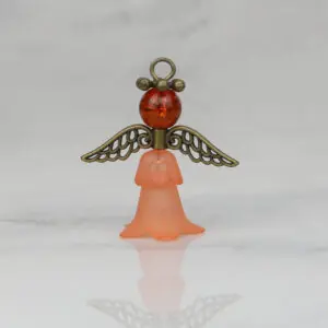 Amber Flower Angel Charm Kit