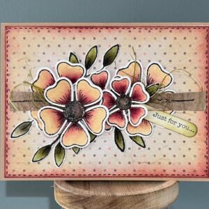 Posy of Flowers - Crafty Lou