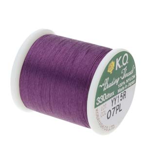 Purple KO Nylon Thread - Riverside Beads