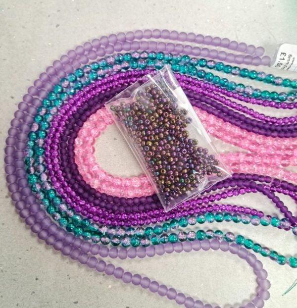 Purple Pink Bead Bundle - Riverside Beads