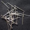 65mm Silver Plated Headpins - Riverside Beads