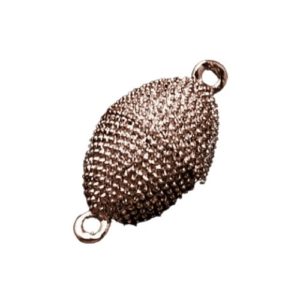 Magnetic Diamante Clasp Copper - Riverside Beads