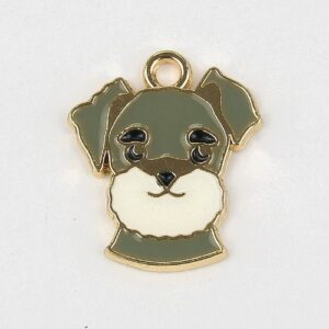 Enamel Dog Charm - Riverside Beads