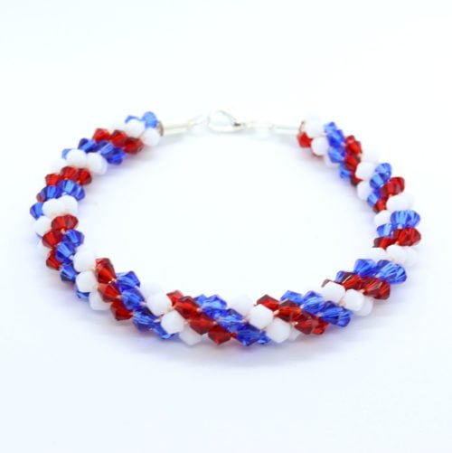 7 Strand Beaded Bracelet Kit - Disk - Riverside Beads