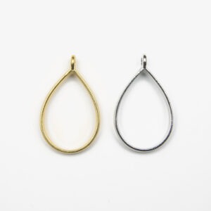 Teardrop Open Pendant Frames