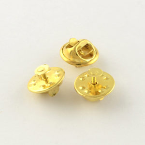 12mm Brooch Pin - Gold - Riverside Beads
