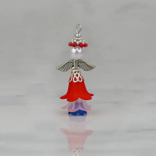 'Elizabeth' Beaded Angel Charm Kit - Riverside Beads