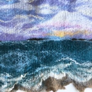 Seascape Picture Felting Workshop