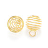 20mm Bead Cage - Gold Plated - Riverside Beads