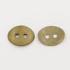 11x14mm Antique Brass Oval Button Clasps - Riverside Beads