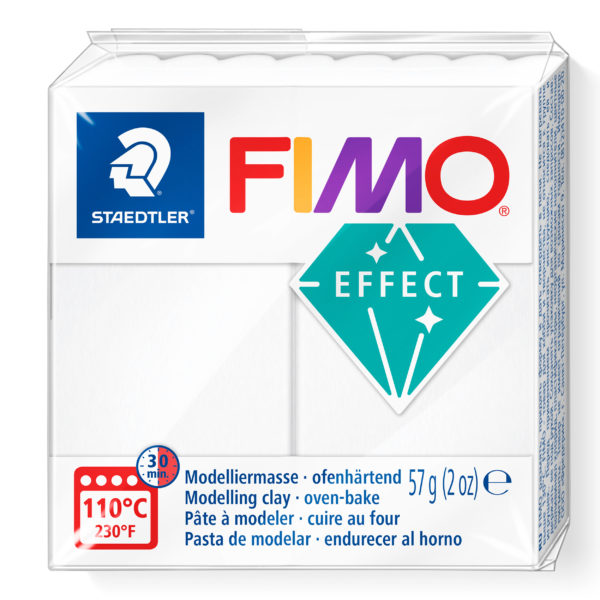 Staedtler FIMO Effect - Translucent White - Riverside Beads