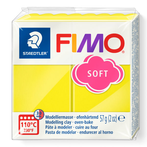 Staedtler FIMO Soft - Lemon - Riverside Beads