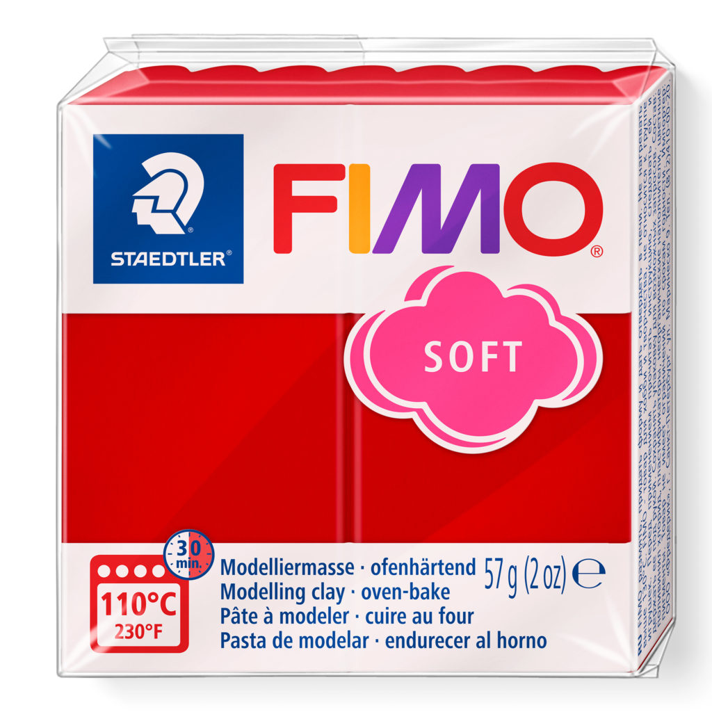 Staedtler FIMO Soft - Christmas Red - Riverside Beads