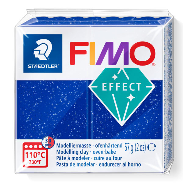 Staedtler FIMO Effect - Glitter Blue - Riverside Beads