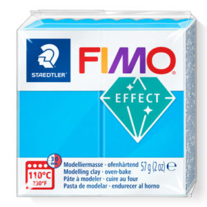 Staedtler FIMO Effect - Translucent Blue - Riverside Beads