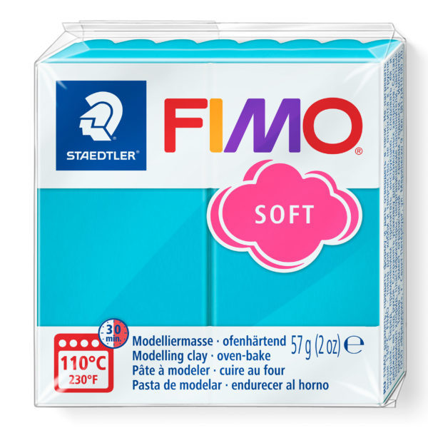 Staedtler FIMO Soft - Peppermint Blue - Riverside Beads