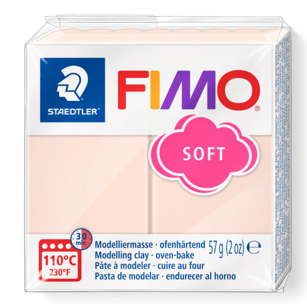 Staedtler FIMO Soft - Pale Pink - Riverside Beads