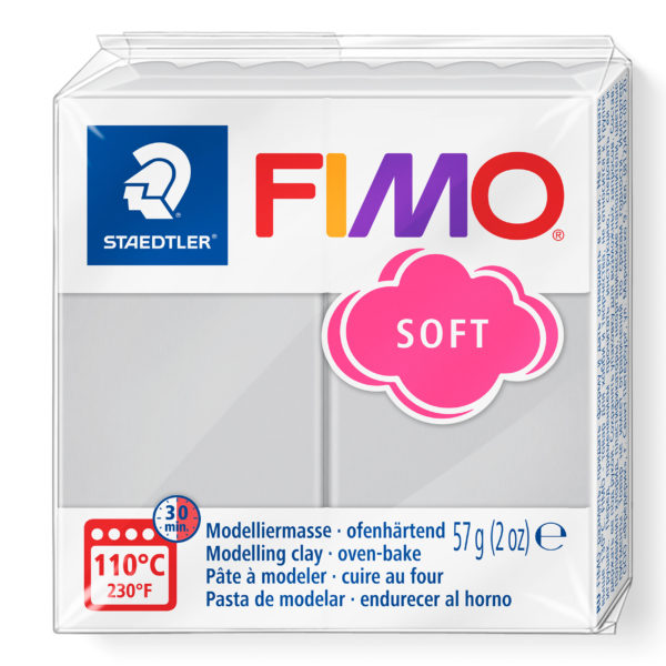 Staedtler FIMO Soft - Dolphin Grey - Riverside Beads