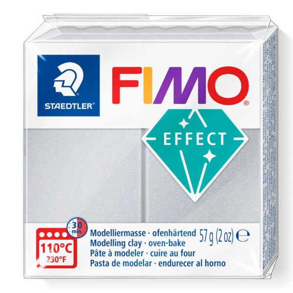 Staedtler FIMO Effect - Pearl Light Silver - Riverside Beads