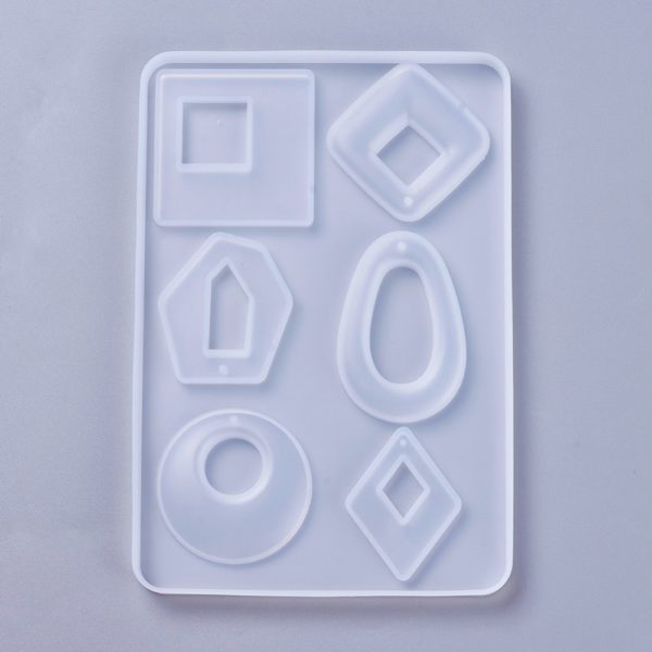 Shape Silicone Resin Mould - Riverside Beads