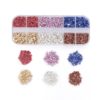 Mixed Resin Glass Chip Box - Riverside Beads