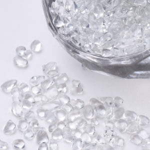 Glass Resin Chips - Clear - Riverside Beads