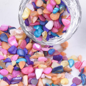 Glass Resin Chips - Pastel Rainbow - Riverside Beads