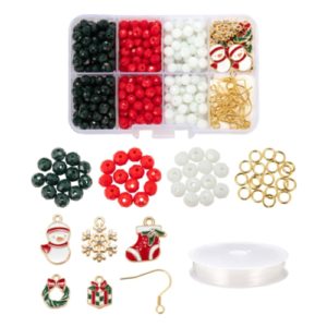 Christmas Crystal and Charm Jewellery Kit - Riverside Beads