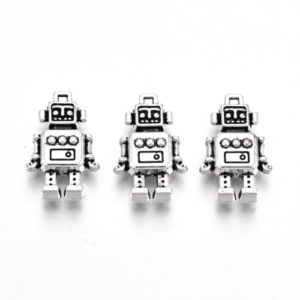 Robot Charms - Riverside beads