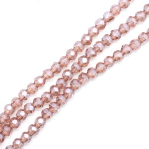 Faceted Round Beads - Lilac - Riverside Beads