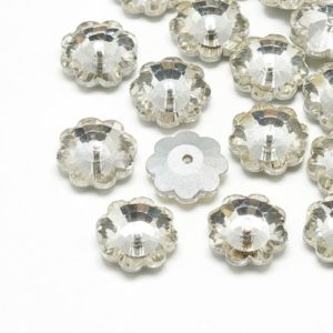 Crystal Snowflake Beads - Riverside Beads