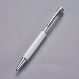 White DIY Fillable Pen.1 - Riverside Beads