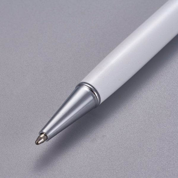 White DIY Fillable Pen.3 - Riverside Beads