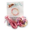 Candyfloss Swirl - Pink Kumihimo - Riverside Beads
